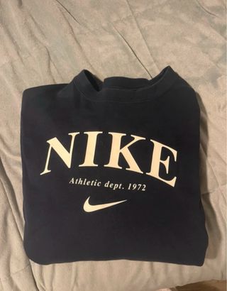 Sudadera Nike Vintage Azul Marino