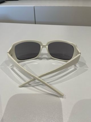 Gafas de sol retro blancas Nuevas