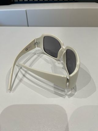 Gafas de sol retro blancas Nuevas