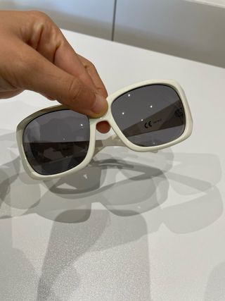 Gafas de sol retro blancas Nuevas