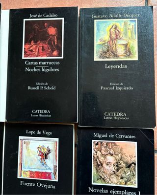 Colección libros Cátedra