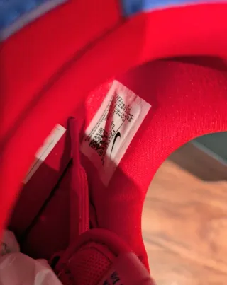 Nike Zapatillas Rojas y Azules Goma Marrón