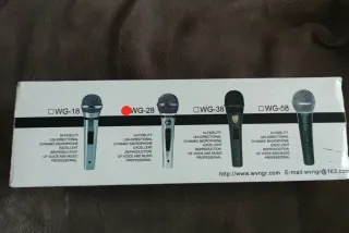 Micrófono Dynamic wG-28 professionnel