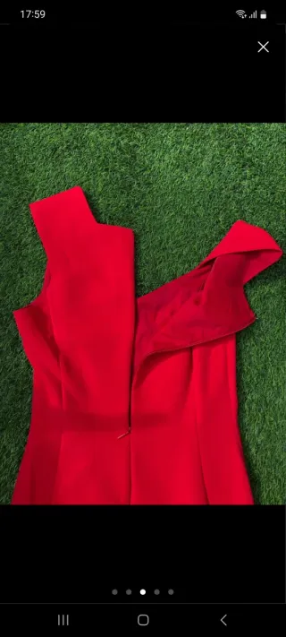 Vestido rojo Mango S