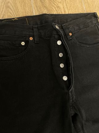 Levi's 501 Original Fit -Straight Leg Black W33L36
