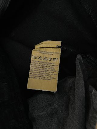 Levi's 501 Original Fit -Straight Leg Black W33L36