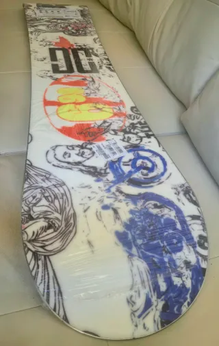 "Snowboard DC PBJ Andy Warhol 159W - Colección"