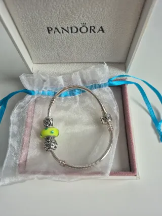 Pulsera Pandora Moments Plata con Charms