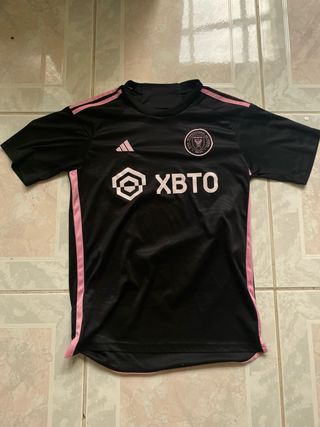 Camiseta Inter Miami Adidas Negra Rosa
