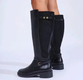Botas altas mujer negras nuevas