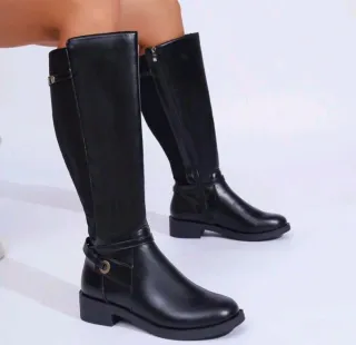 Botas altas mujer negras nuevas