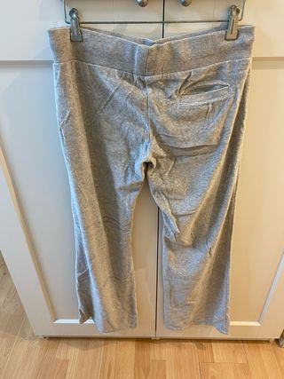 Chándal Zara Terciopelo Gris