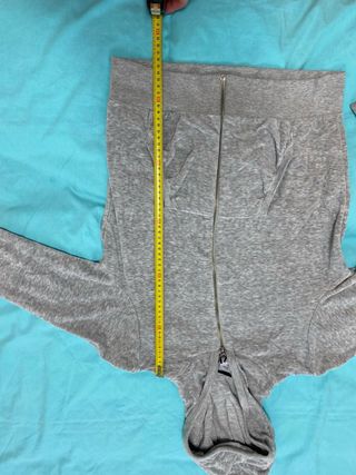 Chándal Zara Terciopelo Gris