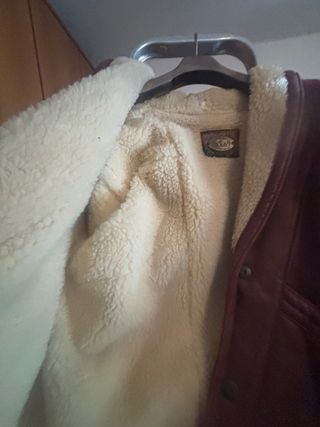 Giaccone montone e pelliccia vintage uomo