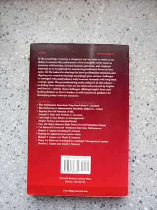 Harvard Business Review on Measuring Corporate ...