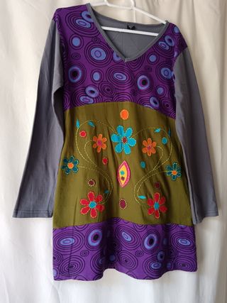 Vestido estampado floral