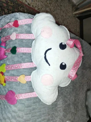 Móvil cuna nube y figuras