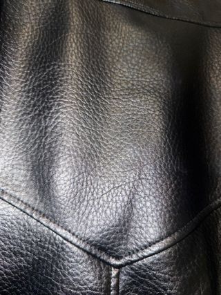 Cazadora negra oversize Talla S