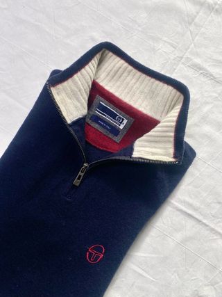 Sergio Tacchini Mezzo Zip in Lana