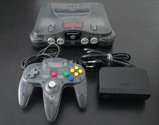 Nintendo 64 Clear Black + Ultra HDMI 1080p