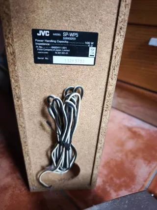 Altavoces JVC 5.1 Gris y Plateado