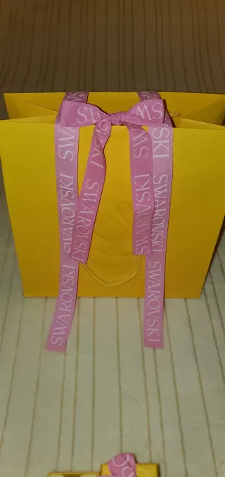 Set confezione regalo Swarovski rosa