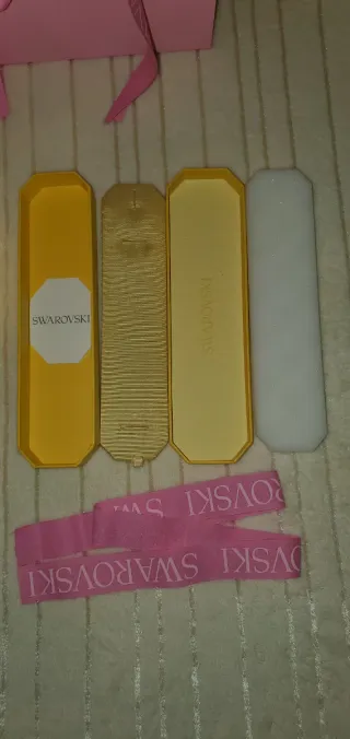 Set confezione regalo Swarovski rosa