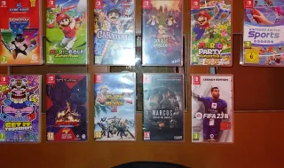 Nintendo Switch + Juegos y Accesorios