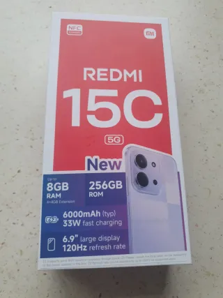 Xiaomi Redmi 15C 256GB Con fattura e garanzia