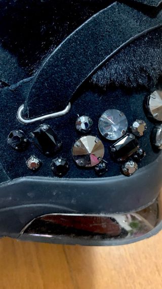 Stivaletti Liu Jo neri con pelliccia