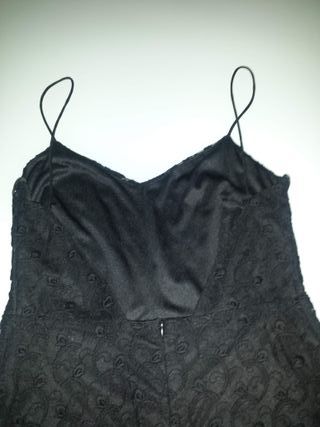 Vestido Negro Fiesta Mango