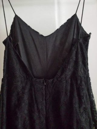 Vestido Negro Fiesta Mango