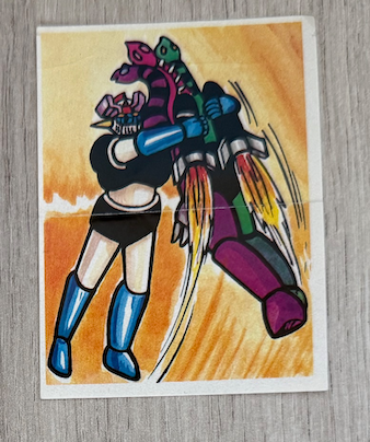 Cromo Mazinger Z Panrico 3