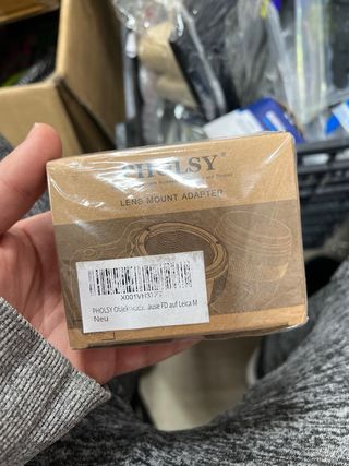 Adaptador PHOLSY FD a Leica M 6-bit Coding