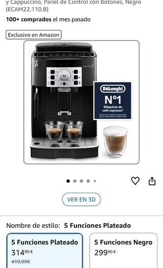 Cafetera DeLonghi Magnifica S Automática