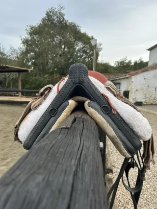 Montura caquera de borrego