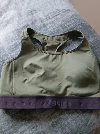 Sujetador deportivo Asics Talla L Alta Sujeción