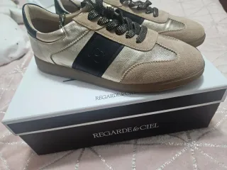 Zapatillas Deportivas Regarde le ciel Doradas y Ne