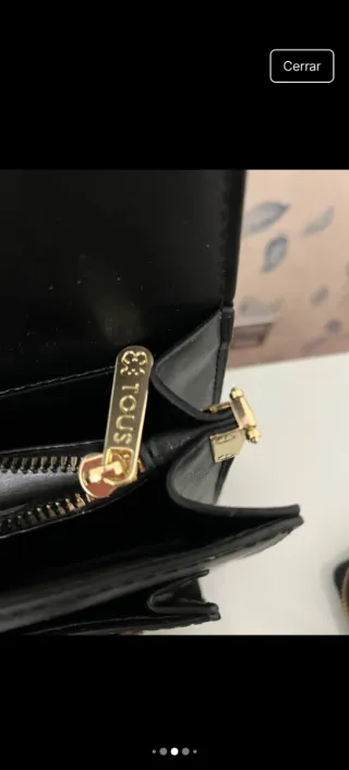 Bolso y cartera Tous negro nuevos