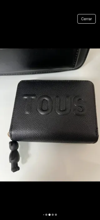 Bolso y cartera Tous negro nuevos