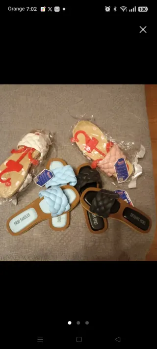 Lote de 36 pares de zapatillas para cabalgatas