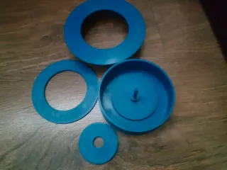 Kit Cargador Baterías LIPO 20W + ruedas + elevador