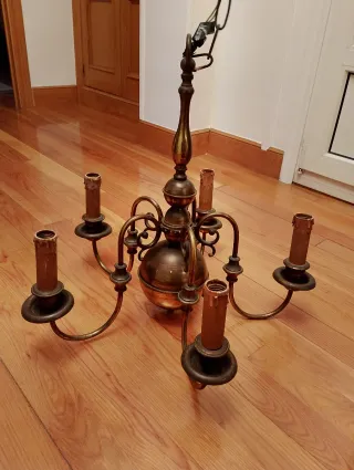 Lámpara de techo estilo holandés