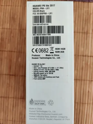 Huawei P8 Lite 2017 Negro  Impecable