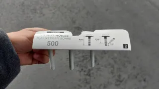 Tabla surf softtop 7'8 quillas y leash