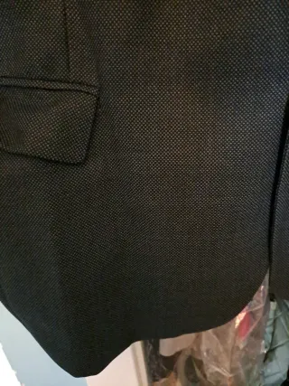 Traje de chaqueta azul caballero