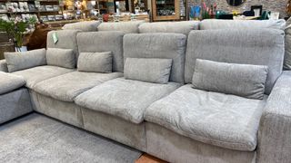 Sofá modular blanco 350x165cm