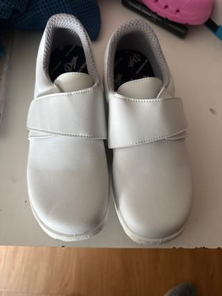 Zuecos Dian Talla 38 Blancos