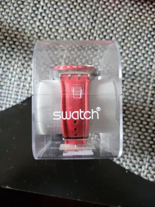 Swatch Irony Cronógrafo Rojo
