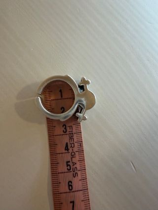 Anillo Tous niña ajustable plata